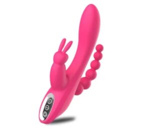 Vibrador Conejo 3 en 1 Recargable
