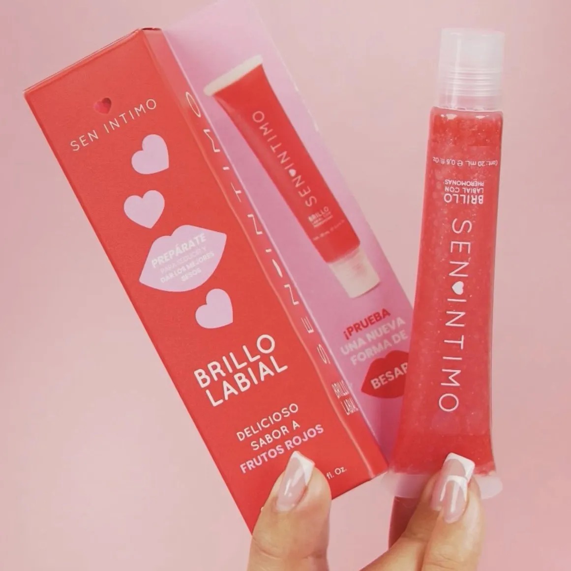 Brillo Labial X 20 ml Cereza Sen Intimo. - Imagen 3