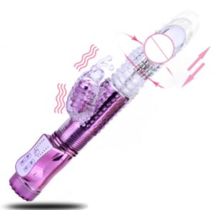 Vibrador Mariposa con Movimiento Doble Estimulacion