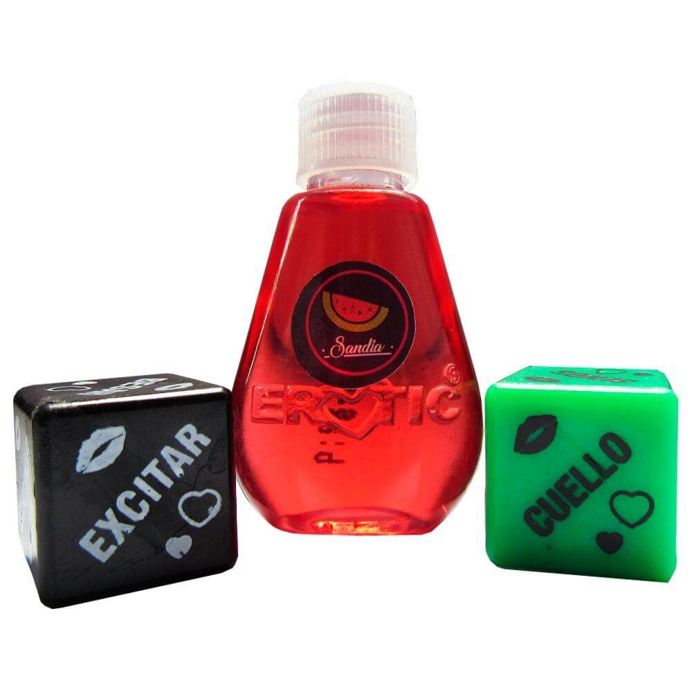 Kit Lubricante Caliente + Dados