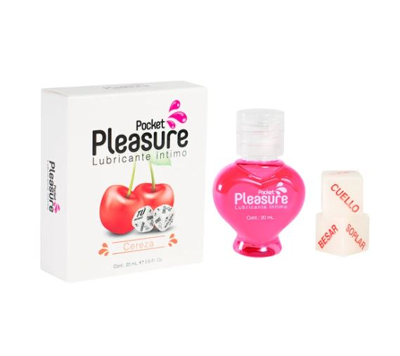Lubricante Íntimo Cereza x 20 ml by Pocket Pleasure