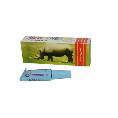 Retardante Para Hombre Rhino Azul Crema.