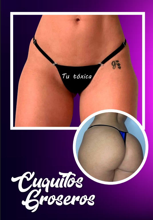 Panty Ajustable Con Mensaje Erótico