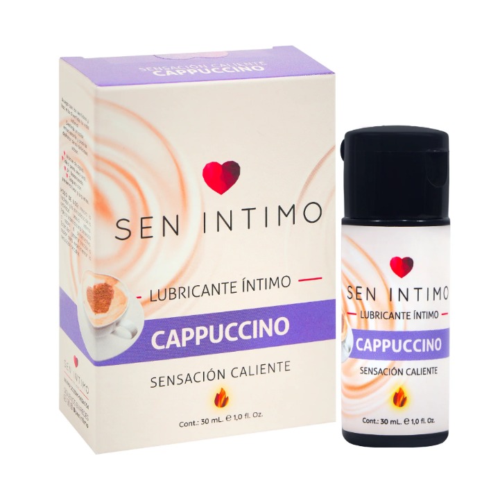 Lubricante Íntimo Cappuccino Sensación Caliente x 30 ml by Sen Íntimo