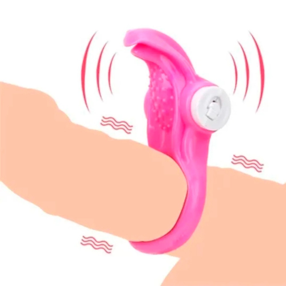 Anillo Vibrador con Lengua - Imagen 4