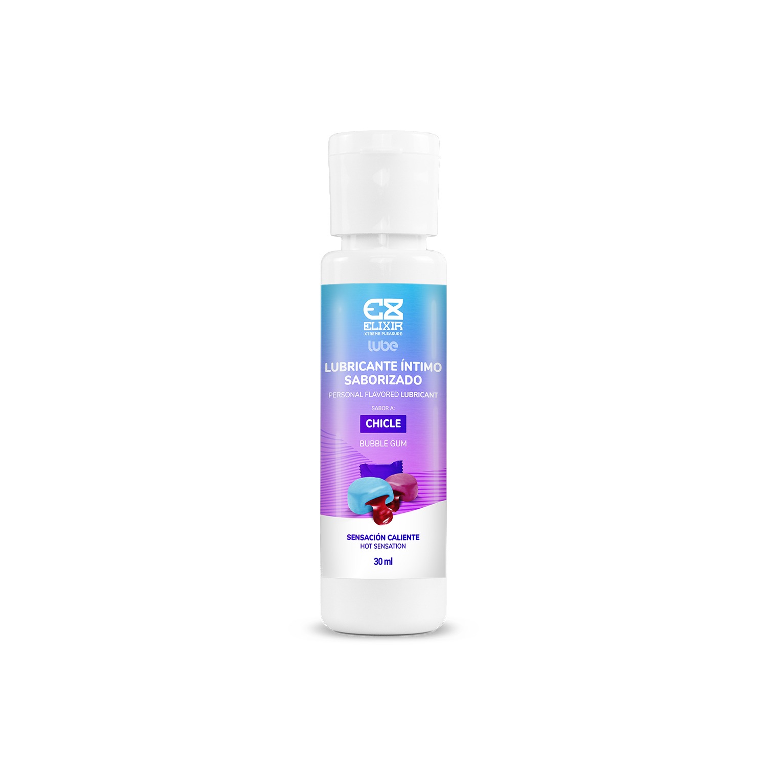Lubricante Saborizado Chicle Elixir - Imagen 2