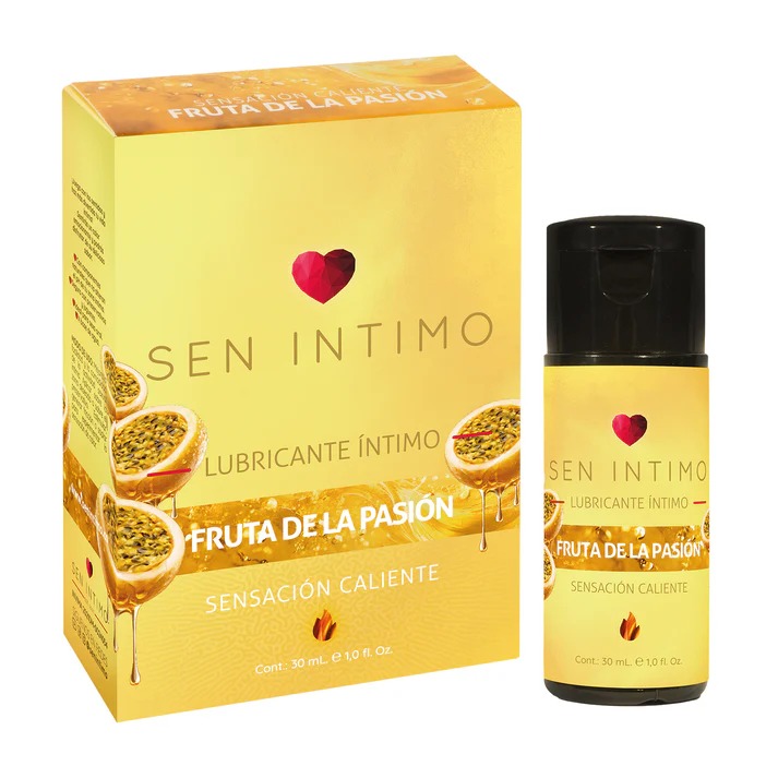 Lubricante Íntimo Caliente Passion Fruit X 30 mL Sen Intimo