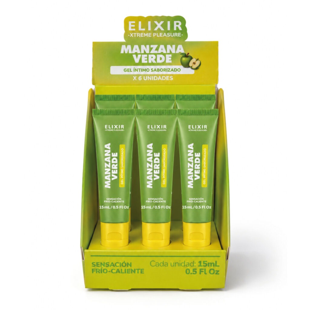 Gel Íntimo Elixir Saborizado x15ML