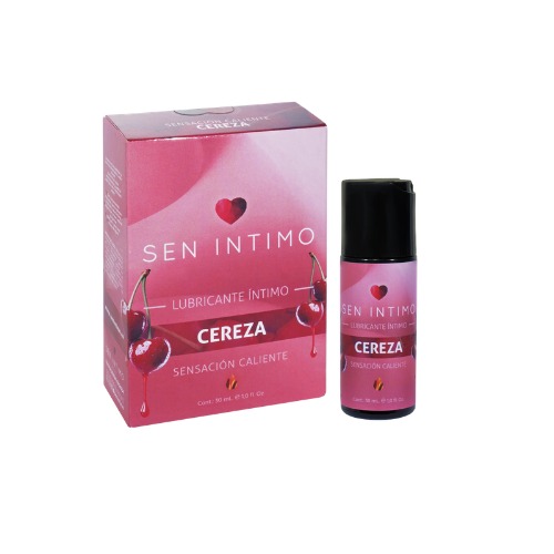 Lubricante Intimo Caliente con Sabor a Cereza 30 ml – Sen Íntimo